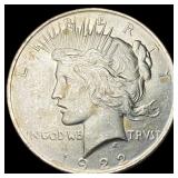 1922 Silver Peace Dollar CHOICE BU