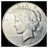1926 Peace Silver Dollar NEARLY UNCIRCULATED