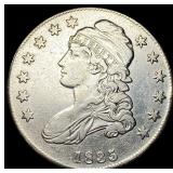 1835 Capped Bust Half Dollar CHOICE AU