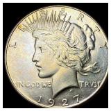 1927-S Silver Peace Dollar UNCIRCULATED