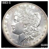 1883-S Morgan Silver Dollar CHOICE BU