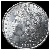 1887-S Silver Morgan Dollar CLOSELY UNCIRCULATED