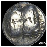 Greece Moesia, Istros 4th Cent. BC Silver Drachm