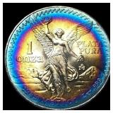 1985 Mexico Silver 1 Onza Libertad SUPERB GEM BU