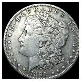 1898-S Silver Morgan Dollar NEARLY UNCIRCULATED