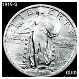 1919-S Standing Liberty Quarter UNCIRCULATED