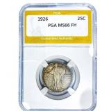 1926 Standing Liberty Quarter PGA MS66 FH