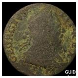 1773 Great Britain Copper 1/2 Penny KM 601