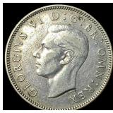 1939S Great Britain Silver 1 Shilling