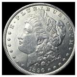 1896 Morgan Silver Dollar NEARLY UNCIRCULATED