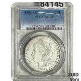 1882-CC Morgan Silver Dollar PCGS AU58