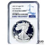 2022-W Silver Eagle NGC PF70 Ultra Cameo