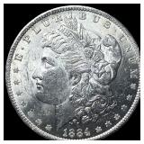 1884 Morgan Silver Dollar CHOICE BU