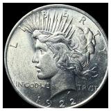 1922 Silver Peace Dollar CHOICE BU