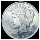 1923 Peace Silver Dollar CHOICE BU