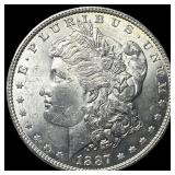 1887-S Silver Morgan Dollar UNCIRCULATED