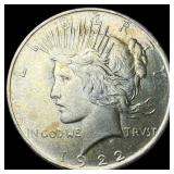 1922 Peace Silver Dollar GEM BU