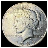 1934-D Silver Peace Dollar CLOSELY UNCIRCULATED