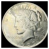 1923-S Silver Peace Dollar GEM BU