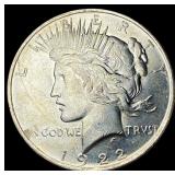1922 Silver Peace Dollar GEM BU