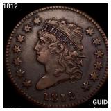 1812 Classic Head Large Cent HIGH GRADE