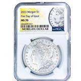 2023 Morgan Silver Dollar NGC MS70