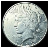 1923-S Silver Peace Dollar UNCIRCULATED