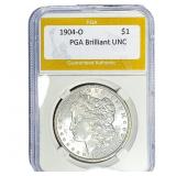1904-O Morgan Silver Dollar PGA Brilliant UNC