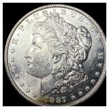 1887 Morgan Silver Dollar UNCIRCULATED