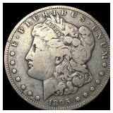 1895-S Silver Morgan Dollar LIGHTLY CIRCULATED