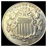 1872 Shield Nickel UNCIRCULATED