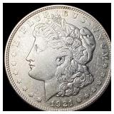 1921 Silver Morgan Dollar NEARLY UNCIRCULATED