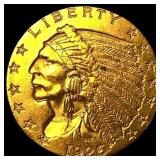 1926 Indian Head $2.50 Gold Quarter Eagle CHOICE B