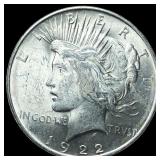 1922 Peace Silver Dollar CHOICE BU