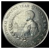1975 Bhutan Silver 30 Ngultrums