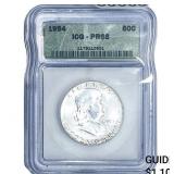 1954 Franklin Half Dollar ICG PR68