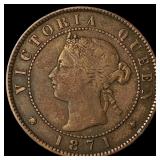 1871 Canada Prince Edward Island Bronze Cent