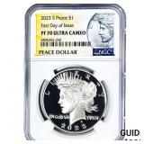 2023-S Silver Peace Dollar NGC PF70 Ultra Cameo