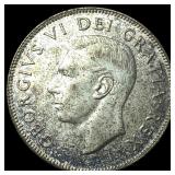 1952 Canada Silver 50 Cents HIGH GRADE