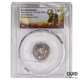 Roman Faustina Sr. 138-141 AD Silver Denarius PNC