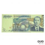 1983 Bank of Mexico 10,000 Pesos