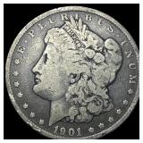 1901 Morgan Silver Dollar LIGHTLY CIRCULATED