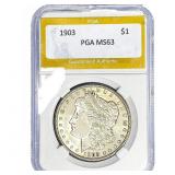 1903 Morgan Silver Dollar PGA MS63