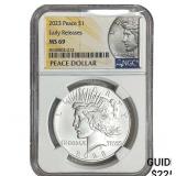 2023 Silver Peace Dollar NGC MS69