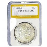 1878-S Morgan Silver Dollar PGA BU