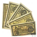 [5 ]1915 Mexico Fractional Currency 50 Centavos