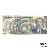 1989 Bank of Mexico 10,000 Pesos
