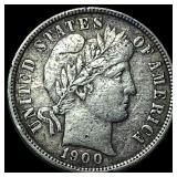 1900 Barber Dime CLOSELY UNCIRCULATED