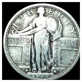 1917-D Type 1 Standing Liberty Quarter NICELY CIRC