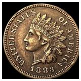 1883 Indian Head Cent NEARLY UNCIRCULATED